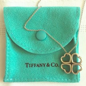 Tiffany & Co. Heart Clover Necklace